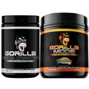 Gorilla Modus Creatine Monohydraat Micronized Powder & Pre Workout (Rainbow Sherbert) - Massive Pumps 