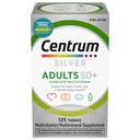 Centrum Silver Multivitamine voor Volwassenen 50 Plus, Multivitamine/Multimineral Supplement, Vitamine D3, B-Vitaminen, Glutenvrij, Non-GMO Ingrediënten, Ondersteunt Geheugen en cognitie bij Oudere Volwassenen - 125 Ct