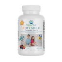 Nature's Lab Kid's Multi Natural Kauwbare Vitaminen - Complete kinderen Multivitamine met ijzer, magnesium, zink en calcium - gemengde Berry smaak - 120 tabletten voor leeftijden 2+