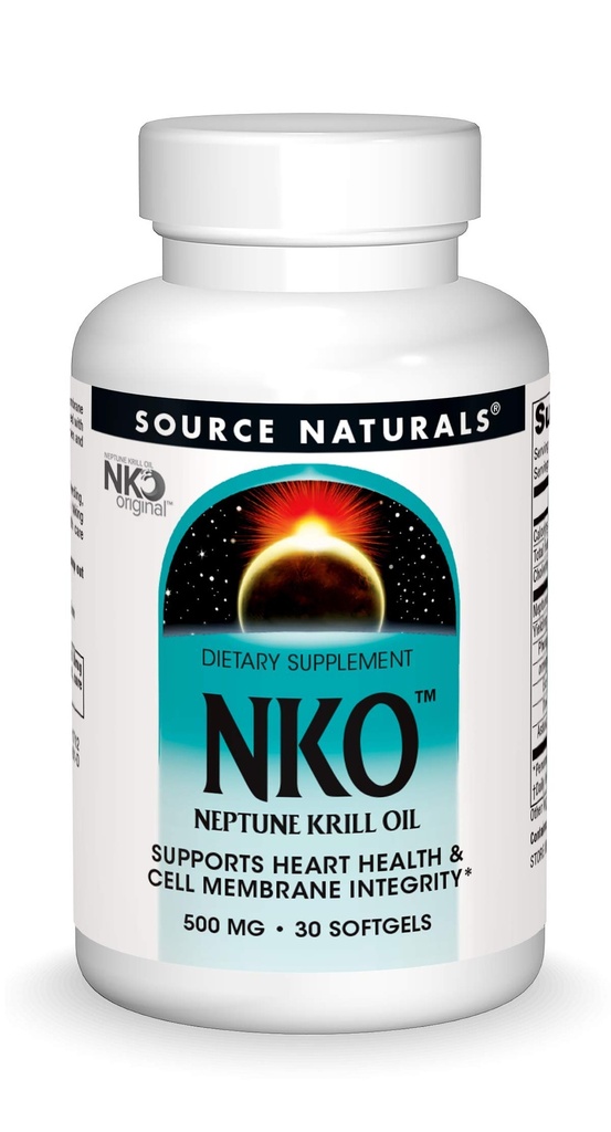 Bron Naturals NKO Neptune Krill Oil 500mg - 30 Softgels