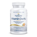 Nordic Naturals Professional Grade Vitamine D3+K2 Supplement, Orange Flavor - 60 Zachte Gels - 4000 IE Vitamine D3 & 180 mcg K2- Promoot Calcium Balance & Immune Function - Non-GMO - 30 Servers