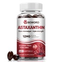 BEWORD Astaxanthine 12mg met MCT-olie, 60/120 Softgels 2-maands levering 
