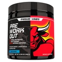 Prime Labs Pre workout poeder voor mannen - met Citrulline Malate, Beta-Alanine, en natuurlijke cafeïne - Energie, Focus, Power - Blue Limonade Flavor - 30 Servers