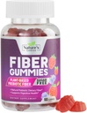 Vezel Gummies voor volwassenen, Suiker Gratis Dagelijks 4g Gummy Fiber Supplement, Prebiotic Gummy Digestieve Gezondheid Ondersteuning - Planten gebaseerde Oplosbare Kauwen, Prebiotica Ondersteunt Regularity & Digestie - 60 Gummies