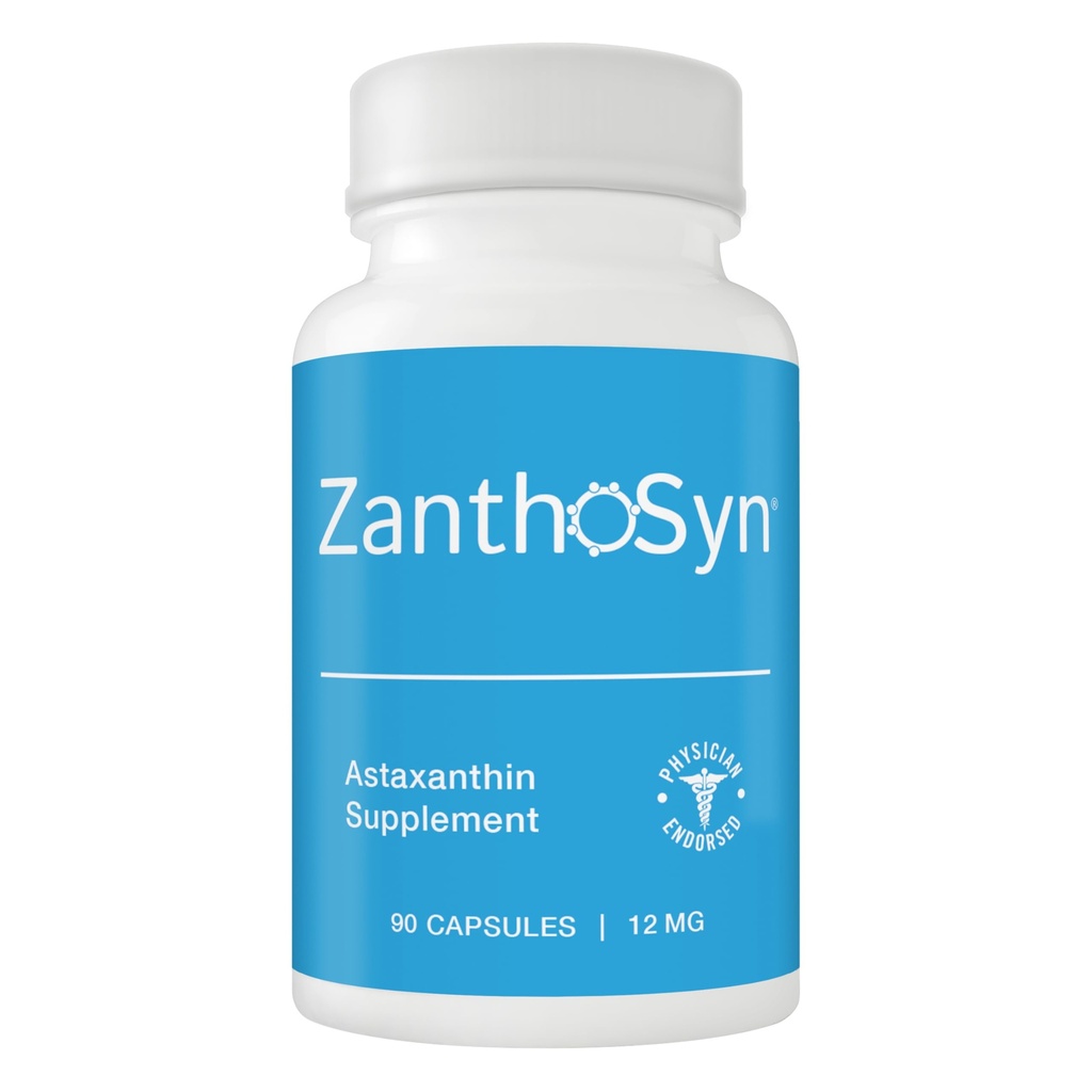 Astaxanthin, Triple Strength (12mg) x Triple Bioavailability (3X Absorption into Bloodstream), Superior Purity, Non-GMO, Major Allergen Free, No Fishy Aftertaste, 90 Vegetable Capsules