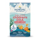 Nordic Naturals Zero Sugar Kids DHA Gummy Kauwgom, Tropical Punch - 30 Gummy Kauwgom voor Kids - 600 mg Totaal Omega-3s - Hersenontwikkeling, Leren, Gezonde Immuniteit - Non-GMO - 30 Serven