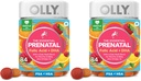 Gummy Multivitamine prénatale essentielle, Acide folique,Vitamine D,Omega 3 DHA, soutient la croissance saine et le développement du cerveau,Citrus Berry -,84 Compte (paquet de 2)