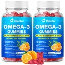 2 Pack Vegan Omega-3 Gummies for Adults 