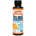 Barlean's Total Omega 3 6 9 Supplément d'huile de poisson liquide de crème orange avec de l'huile de bore et de lin, 2 400 mg d'Omégas EPA et DHA Plus GLA pour la santé articulaire et cardiaque, 8 oz