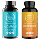 Happy Healthy Hippie Glow for It Astaxanthine Supplement & Zen Again Cortisol Manager