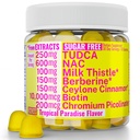 Suikervrije Gummies Gummies met Chroom Picolinate TUDCA NAC Biologische Ceylon Cinnamon Melk Thistle Berberine 