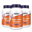 Nu Foods - Apple Cider Vinegar 450 mg 180 capsules (verpakking van 3), 540 Tel totaal