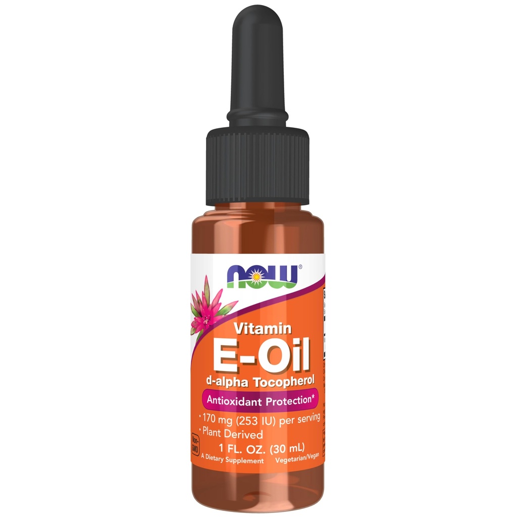 NOW Foods Supplementen, Natuurlijke Vitamine E-Oil Liquid (D-Alpha Tocoferol), Antioxidant Protection*, 1-Ounce