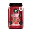 BSN SYNTHA-6 Premium Proteïnepoeder met 6 g vezels, wei-isolaat, Micellar Caseïne, Melkeiwitisolaat, 6 g vet, aardbei milkshake, 14 porties, 1,45 pond (Verpakking mei Vary)