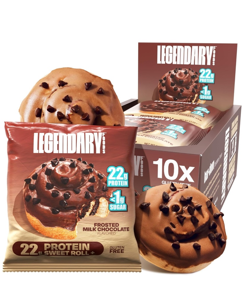 Legendary Foods Cinnamon Roll 22g Proteïne Bars 