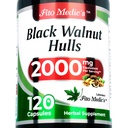 FITO MEDIC'S Lab - Black Walnut Hull, Pure - Black Walnut- 2000 mg per portie, voor reiniging en ontgifting, Ultra hoge Absorptie.