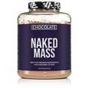 NAKED Chocolate Mass Gainer - Alle natuurlijke Weight Gainer Proteïne Poeder - 8lb Bulk, GGO vrij, glutenvrij en sojavrij. Geen kunstmatige ingrediënten - 1,360 Calorieën