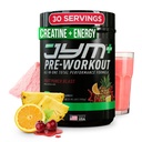 JYM Supplement Science Pre JYM Plus Fruit Punch Pre-Workout Powder, Amino Nitraten, Creatine, Betaine, Nootropics, B