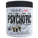 Scie psychotique Insane Labz, poudre de pré-entraînement à haute intensité avec OxyGold)TM et AMPiberry®,Extreme Lasting Energy avec Teacrine®,Focus avec CognitIQ® et Endurance (30 portions, pastèque)