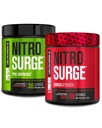 Pré-entraînement en nitrosurge d'usine Jacked en pastèque et punch de fruits Nitrosurge Pré-entraînement thermogénique Shred pour les hommes et les femmes
