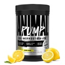 Pump animal NS Poudre de pré-entraînement sans stimulation pour les hommes et les femmes - Pré-entraînement sans caféine pour l'énergie, le focus et le muscle builder, Beta Alanine, Citrulline, Nitrosigine et Nootropics, Lemon Surge, 442g