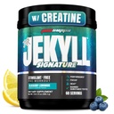 ProSupps Dr. Jekyll Signature Pre Workout Powder with Creatine - Stim-Free Preworkout Supports Focus & Endurance - Cafeine-Free Gym & Fitness Supplements (Blueberry Lemonade, 60 Servers)