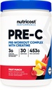 Nutricost Pre-C Pre-Workout Complex met Creatine (Fruit Punch 