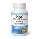 Natuurlijke factoren N-Acetyl-L-Cysteine 600 mg - Ondersteunt gezonde lever en longen - Antioxidant Ondersteuningssupplement Ondersteunt de gezondheid van het immuunsysteem - 60 Vegetarische capsules (60 porties)