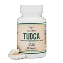 TUCCA Bile Zouten Lever Ondersteuning Supplement, 500mg Servings, Lever en Gallblad Cleanse Supplement (60 capsules, 250mg) Genuine Bile Acid TUCCA met Strong Bitter Proeve van Dubbel Hout