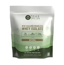 Taha Health & Nutrition Natural Unflavored Whey Protein Isolate, 30g Protein, 7.9g BCAAs, 4.3g Leucine | New Zealand Grass-Fed, Free-Range Dairy | Gluten & Soy Free, Keto, Kosher | 2LB, ~26 Servings