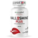 Hallusa Natural Hallosmine Plus Circulation & Vein Support, Swelling & Heavy Legs, Visible Veins, Blood Flow, Lymphatic Drainage, Diosmin 500 mg, 60 Capsules