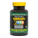 Natures Plus Commando 2000-60 tabletten - Antioxidant bescherming - Ondersteunt hersenen, Circulatoire functie & Immuunstelsel - Vegetarisch, Glutenvrij - 30 porties