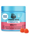 Best Nest Wellness Mama Bird Prenatal Multi Plus - Prenatal Care Supplement Ondersteunt Hersenen & Digestieve Gezondheid - Vegan Multivitamine met Methylfolaat & More - Aardbei, 60 Gummies (30 porties)