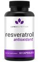 Luma Nutrition High Purity Resveratrol Supplement - 98% Trans-Resveratrol - Antioxidant - Resveratrol Capsules - Vegan & Gluten-Free - 60 Capsules