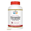 21e eeuw Dubbele sterkte Glucosamine Chondroitin (210 graaf), Dieetsupplement voor gezamenlijke en cartilage gezondheid, ondersteunt actieve levensstijl, non-GMO, Glutenvrije gezamenlijke supplementen voor mannen en vrouwen