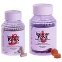 Lemme Daily Sculpt Bundle - Burn Capsules & Tone Gummies, Lean Body Mass voor mannen en vrouwen bevorderen (60 ct Elk)