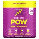 EBOOST POW Natural Pre Workout Powder - 20 Servings - Berry Melon Fizz - Pre Workout Supplement voor prestaties, gezamenlijke mobiliteit ondersteuning, energie, focus - Mannen & vrouwen - niet-GMO, Glutenvrije, Geen Creatine
