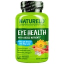 NATUURLO Oogvitaminen - ARDES 2 Formula Nutriënten met Luteïne, Zeaxanthine, Vitamine C, E, Zink, Plus DHA - Supplement voor droge ogen, gezond zicht, oogondersteuning - 60 Vegan Capsules