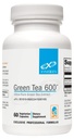 XYMOGEN Green Tea 600 - Capsules d'extrait de thé vert ultra pur - Supplément de soutien immunitaire - Soutiens Santé cardiaque + Santé cérébrale - Sans gluten, végétalien, non OGM (60 capsules)