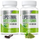 900 mg Liposomal Artemisinin for Maximum Absorption, Sweet Wormwood Extract(Artemisia Annua) with Quercetin Phytosome 200 mg, 120 Softgels