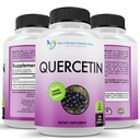 Aangeboden supplementen quercetine 1000mg per portie - 120 Veggie Capsules, vitaminesupplement, 60 dagen voorraad, (Vegan en niet-GMO)
