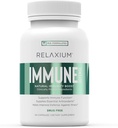 Relaxium Immune Defense, Krachtige Immune Support Supplement, Immunity Booster om de gezondheid te versterken met vlierbessen, Knoflook, Echinacea, Vitamine C & Zink (60 capsules, 30 dagen levering)