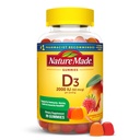 Nature Made Vitamin D3 2000 IE Per Serving Gummies, Bone, Teeth, Muscle and Immune Health Support, 45 Day Supply, 90 Vitamine D Gummies for Adults