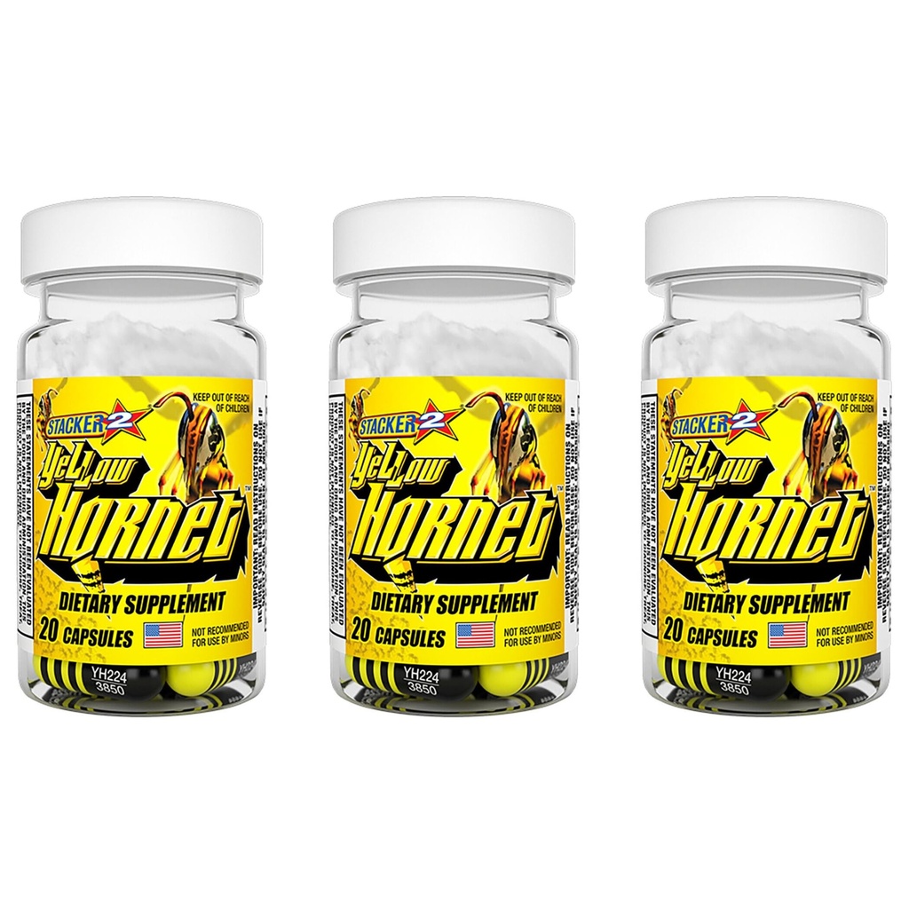 Stackker 2 YELLOW HORNET (3) 20CT. FLES