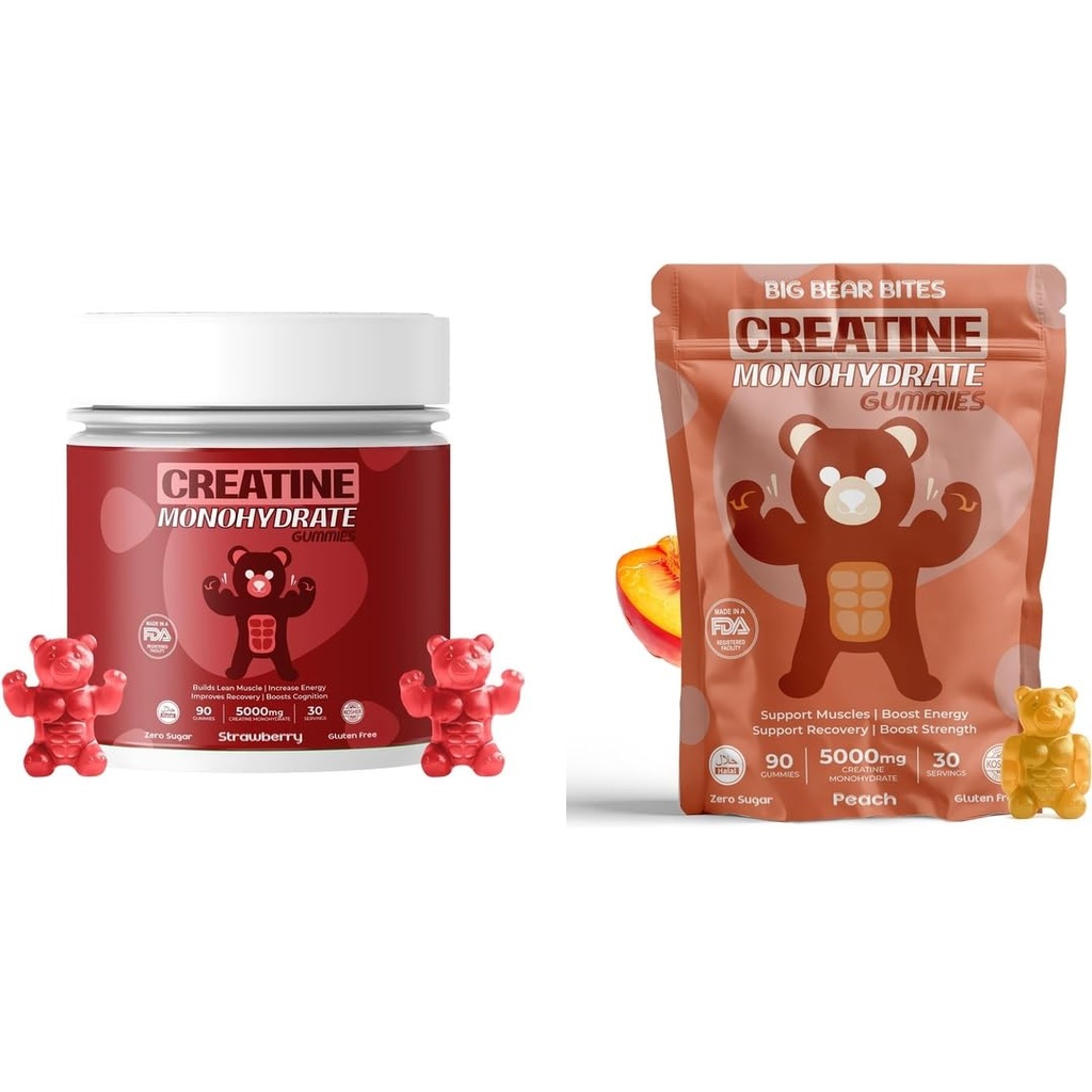 Creatine Monohydraat Gummies Bundel 
