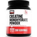 Force Factor Creatine Monohydraat Poeder, 5g Micronized Dose ter ondersteuning van spiergroei, sterkte, herstel, cognitieve gezondheid en geheugen, zonder smaak, 200 porties