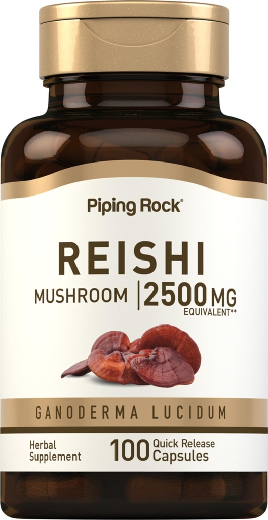 Piping Rock Reishi Mushroom Capsules 
