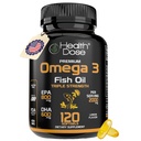 Health Dose Omega 3 Visolie 2000mg 
