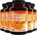 BioEmblem Turmeric Curcumin Supplement met BioPerine 