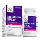 Terry naturellement Melatonine EP 120 10mg - Supplément de soutien du sommeil avec des antioxydants - Supplément sans gluten pour un sommeil sain - Supplément alimentaire pour aider le vieillissement en santé et la santé immunitaire - 60 comprimés